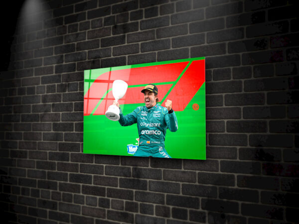 Fernando Alonso Zandvoort podium celebration - Image 2