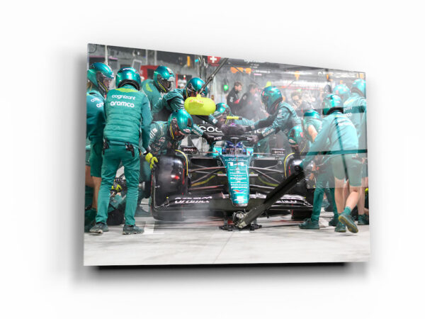 Alonso pitstop - Las Vegas