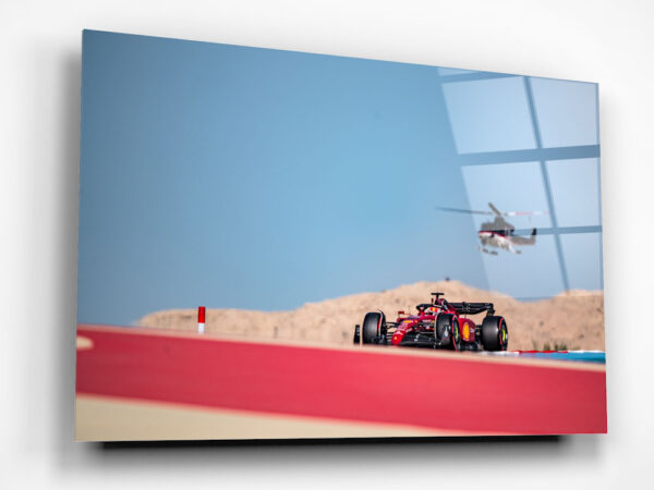 Charles with helicopter - Bahrain