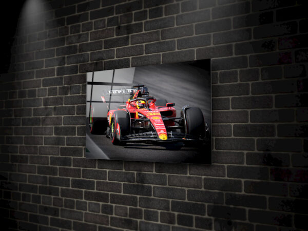 Charles entring T11 "Parabolica" Monza - Image 2