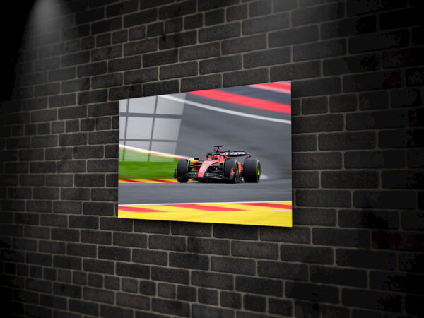 Charles Leclerc onto the Raidillon - Image 2