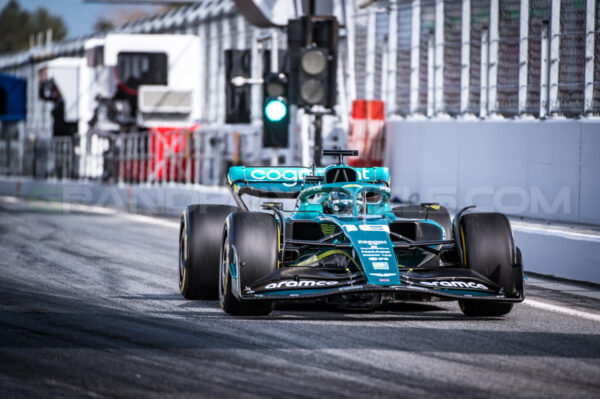 Lance - pitlane - Barcelona