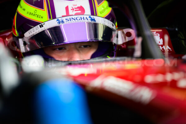 Zhou - in car - Bahrain 2023