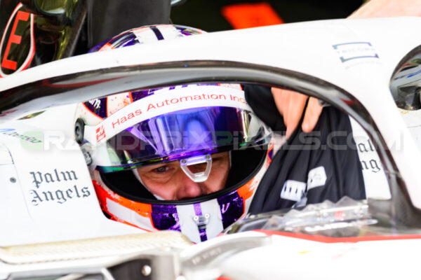 Nico in the car