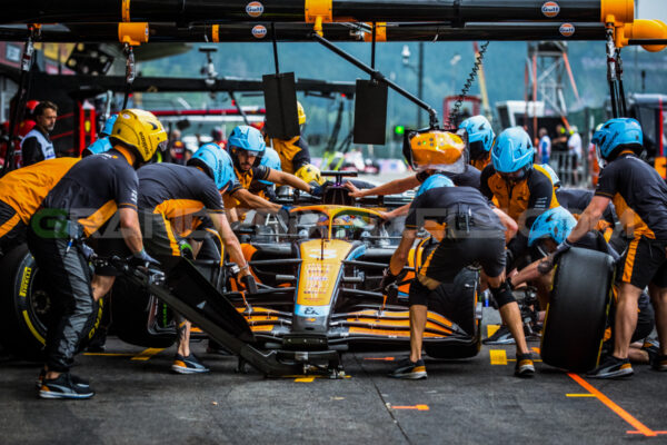 Daniel Ricciardo - pitstop - Spa