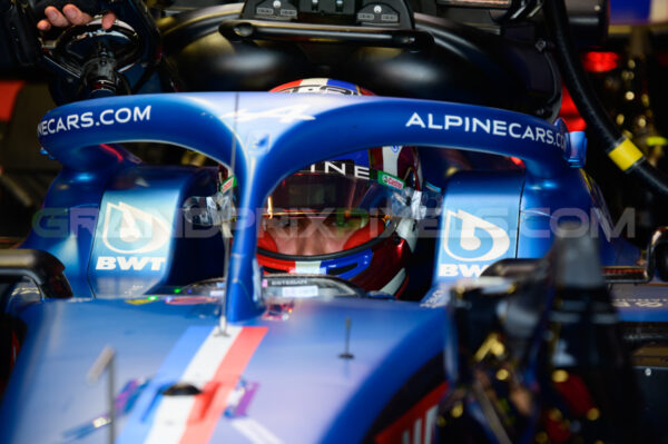 Esteban in car, Monaco