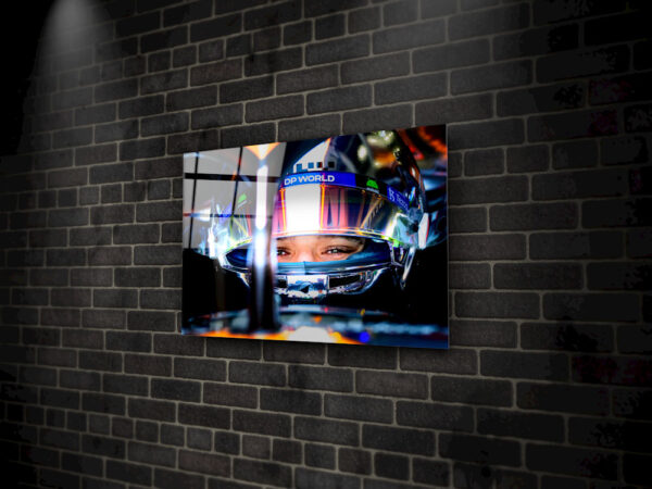 Lando- smiling in his car - Silverstone - Image 2