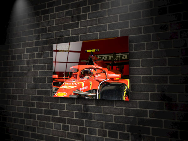 Carlos Sainz in pitbox with his Ferrari SF24 - Image 2