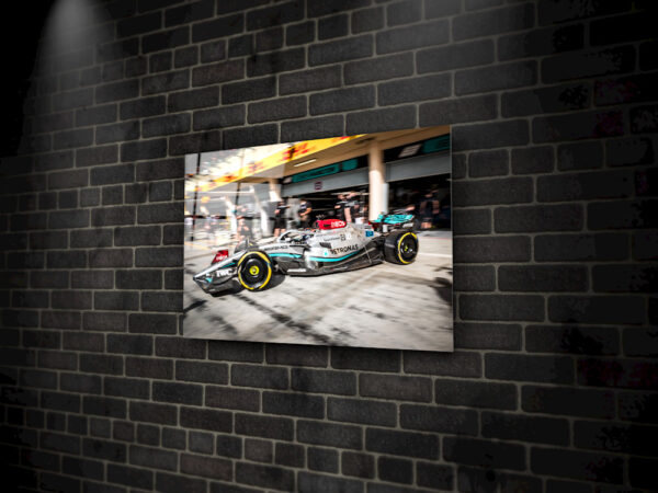 George leaving pitbox - Bahrain 2022 - Image 2